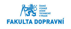 Logo ČVUT – Dopravní fakulta