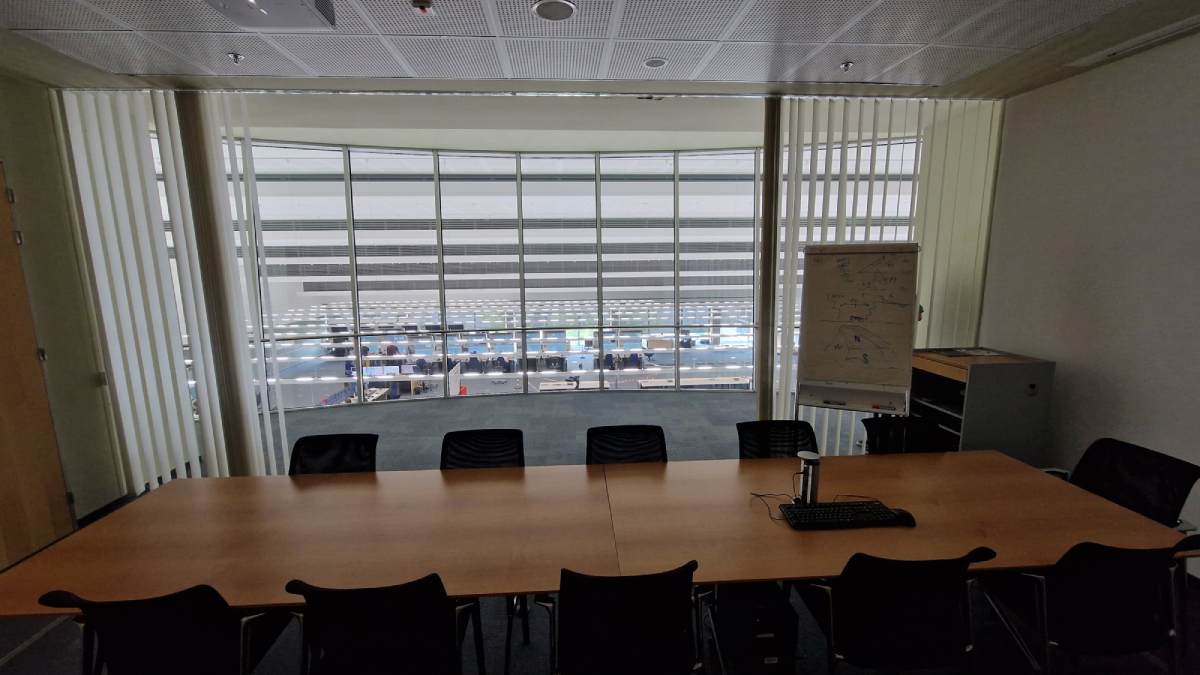 Operations room in the IATCC Jenec